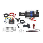 Влагозащищенная лебедка 12V Runva EWB 18000lbs (Синтетический трос)