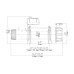 Влагозащищенная лебедка 12V Runva EWB 18000lbs (Синтетический трос)