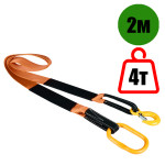 Корозащитная стропа ORPRO 4000 кг / 2 метра (звено/крюк)