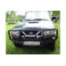 Силовой бампер с кенгурятником для Nissan Terrano 2 2000-2006
