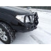 Силовой бампер с кенгурятником для Nissan Navara D40 2010-2014