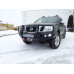 Силовой бампер с кенгурятником для Nissan Navara D40 2010-2014