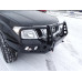 Силовой бампер с кенгурятником для Nissan Navara D40 2010-2014