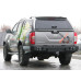 Задний силовой бампер с фаркопом для Nissan Navara D23 2014+ (Длинный)