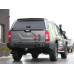 Задний силовой бампер с фаркопом для Nissan Navara D23 2014+ (Длинный)