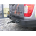Задний силовой бампер с фаркопом для Nissan Navara D23 2014+ (Длинный)