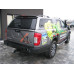 Задний силовой бампер с фаркопом для Nissan Navara D23 2014+ (Длинный)