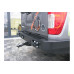 Задний силовой бампер с фаркопом для Nissan Navara D23 2014+