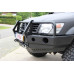 Силовий бампер з кенгурятником для Nissan Patrol Y61