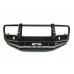 Силовой бампер с кенгурятником для Nissan Navara D22 1997-2000