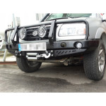 Силовой бампер с кенгурятником для Suzuki Grand Vitara 1998-2005