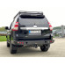 Задний силовой бампер Toyota LC Prado 150 2013-2017 (Короткий)