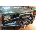 Силовой бампер с кенгурятником для Jeep Cherokee XJ 1984-2001