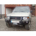 Силовой бампер с кенгурятником для Mitsubishi Pajero 2