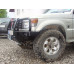 Силовой бампер с кенгурятником для Mitsubishi Pajero 2