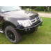 Силовой бампер с кенгурятником для Mitsubishi Pajero Wagon 4