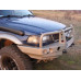 Силовой бампер с кенгурятником для Mitsubishi Pajero Sport 2001-2008