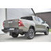 Задний силовой бампер Toyota Hilux 2020+ (Короткий)
