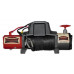 Электрическая лебедка Dragon Winch Maverick 12000HD (5443 кг, 12В, синтетический трос, радиопульт)