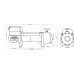 Электрическая лебедка Dragon Winch Truck 14000HDs (6350 кг, 24В, синтетический трос, радиопульт)