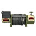 Электрическая лебедка Dragon Winch Truck 14000HDs (6350 кг, 24В, синтетический трос, радиопульт)