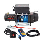 Лебедка для внедорожника Electric Winch 6000lbs (Синтетический трос / 12В)