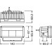 Светодиодная фара рабочего света OSRAM MX140-WD (рассеянный свет)