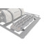 Установочный комплект для крепления сенд-траков к багажнику ARB BASE Rack