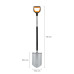 Лопата штыковая скругленная Fiskars Xact