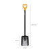 Лопата совкова Fiskars Solid