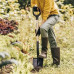 Лопата с деревянной ручкой Fiskars Solid