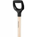 Лопата прямая с деревянной ручкой Fiskars Solid