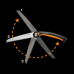 Пила складная Fiskars Plus SW69