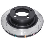 Диск тормозной передний DBA T3 Slotted для Toyota Land Cruiser 200 2015-2021 (DBA42724S)