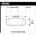 Усиленные задние тормозные колодки HAWK LTS для Toyota Sequoia 2008-2024