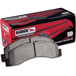 Усиленные передние тормозные колодки HAWK Super Duty для Toyota Land Cruiser Prado