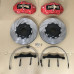 Передняя тормозная система BREMBO GT Toyota Land Cruiser 300 (перфорированная)